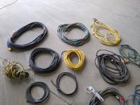 Qty of Misc Electrical Cables and Extension Cords