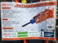 TMG Industrial HB70Q 7 Ton Q/C Hydraulic Breaker - Excavator Attachment