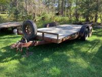 1999 SWS Trailers 16 Ft T/A Flat Deck Trailer