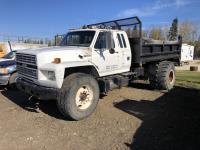1991 Ford F800 S/A Dump Truck