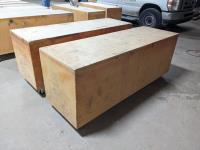(2) 72 Inch Box Type Portable Work Bench
