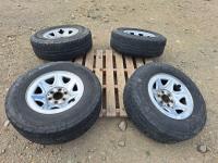 (4) Bridgestone Dueler Tires 