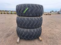 (5) Michelin 23.5 R25 Loader L3 Tires