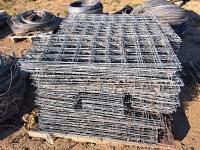 (3) Pallets of Reinforcement Mesh Wire For Concrete