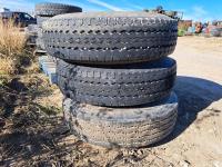 (3) Firestone 10.00 R15 Str Truck Tires