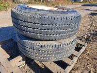 (2) Bridgestone 9.50R16.5 Lt All Season Radial Tires