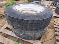 (2) Tires On Steel Rims