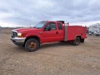 2001 Ford F-350 XLT 4X4 Extended Cab Dually Mechanics Truck