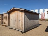 8 Ft X 14 Ft Plywood Storage Shed