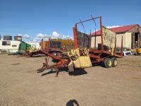 New Holland 1032 69 Square Pull Type T/A Bale Wagon
