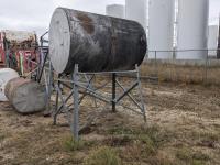 500 Gallon Fuel Tank with Metal Stand