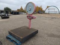 1968 Avery 2200 lb Platform Weigh Scale