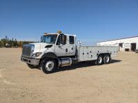 2015 International 7400 Workstar T/A Extended Cab Utility Truck