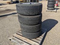 (4) Michelin 275/60R18 Tires with 5 Bolt Jeep Alloy Rims