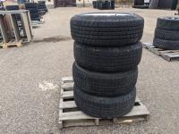 (4) Goodyear Wrangler 265/65R18 tires on 6 Bolt Chev Alloy Rims