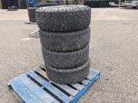 (4) Goodyear Wrangler 265/70R17 Tires on 8 Bolt Alloy Rims