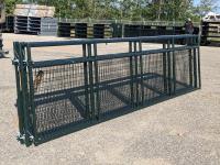(5) 16 Ft Wire Mesh Gate