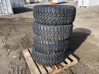 (4) Haida 35 X 12.5R20lt Load Range E M+S Tires