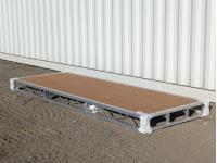 4 Ft X 12 Ft Aluminum Dock Section W/Composite Decking