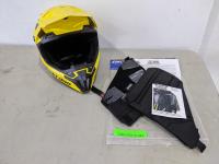 Ski-doo Helmet Size Medium and Ski-Doo Skins Console Knee Pads