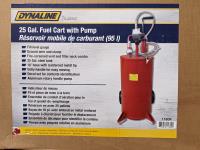25 Gallon Fuel Cart with Pump