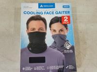 2 Pack Multifunctional Cooling Face Gaiter 