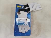 2 Pack Insulated Leather Gloves 