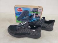 Light Weight Anti-Puncture Steel Toe Work Shoes