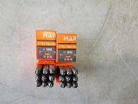 (2) 9 Piece Harden Steel 3 mm Number Punches