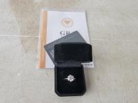 Smartlife Moissanite Diamond 3.0 Carat Ring