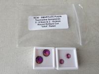 Purple Tourmaline Gemstones