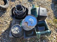 Qty of Various Feeders and Buckets