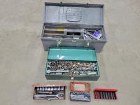 Qty of Toolboxes and Socket Sets