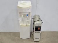 Garrison Water Cooler and Delonghi Space Heater