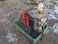 Lube Cart with Pump and Reel