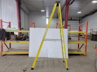 10 Ft Featherlite Fiberglass A-Frame Ladder 