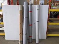 (4) Rolls of Commercial Linoleum 