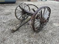 Antique Carriage Wheels 