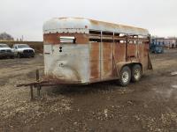 17 Ft T/A Stock Trailer 