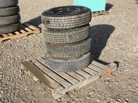(4) 235/80R16 Tires w/ Rims 