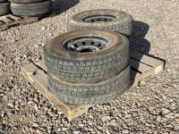 (4) 235/80R16 Tires w/ Rims 