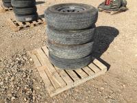 (4) 235/85R16 Tires w/ Rims 