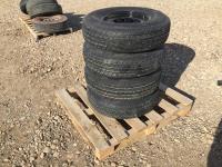 (4) 235/80R16 Tires w/ Rims