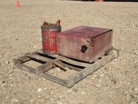 (2) Antique Fuel Cans 