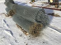 (3) Rolls of Chain Link Fence