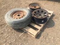 (1) 265/75R16 Tire w/ Rims 