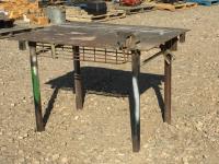 51 Inch X 38 Inch Welding Table w/ Vice