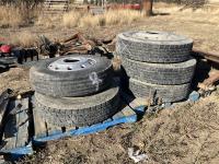(5) 11R24.6 Tires w/ Aluminum Rims