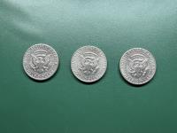 (3) 1971 Silver Half Dollars