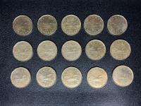 (15) 1991  Canadian Dollar Coin
